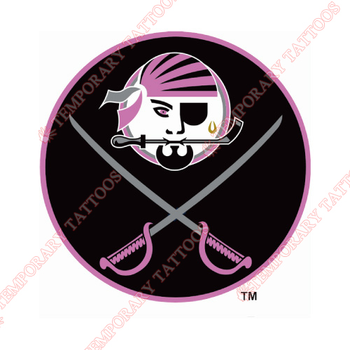 Portland Pirates Customize Temporary Tattoos Stickers NO.9103
